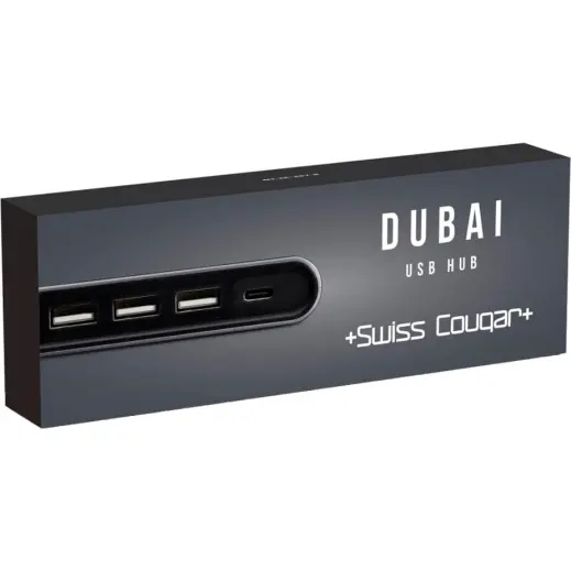 Swiss Cougar Dubai USB Hub Gift Box